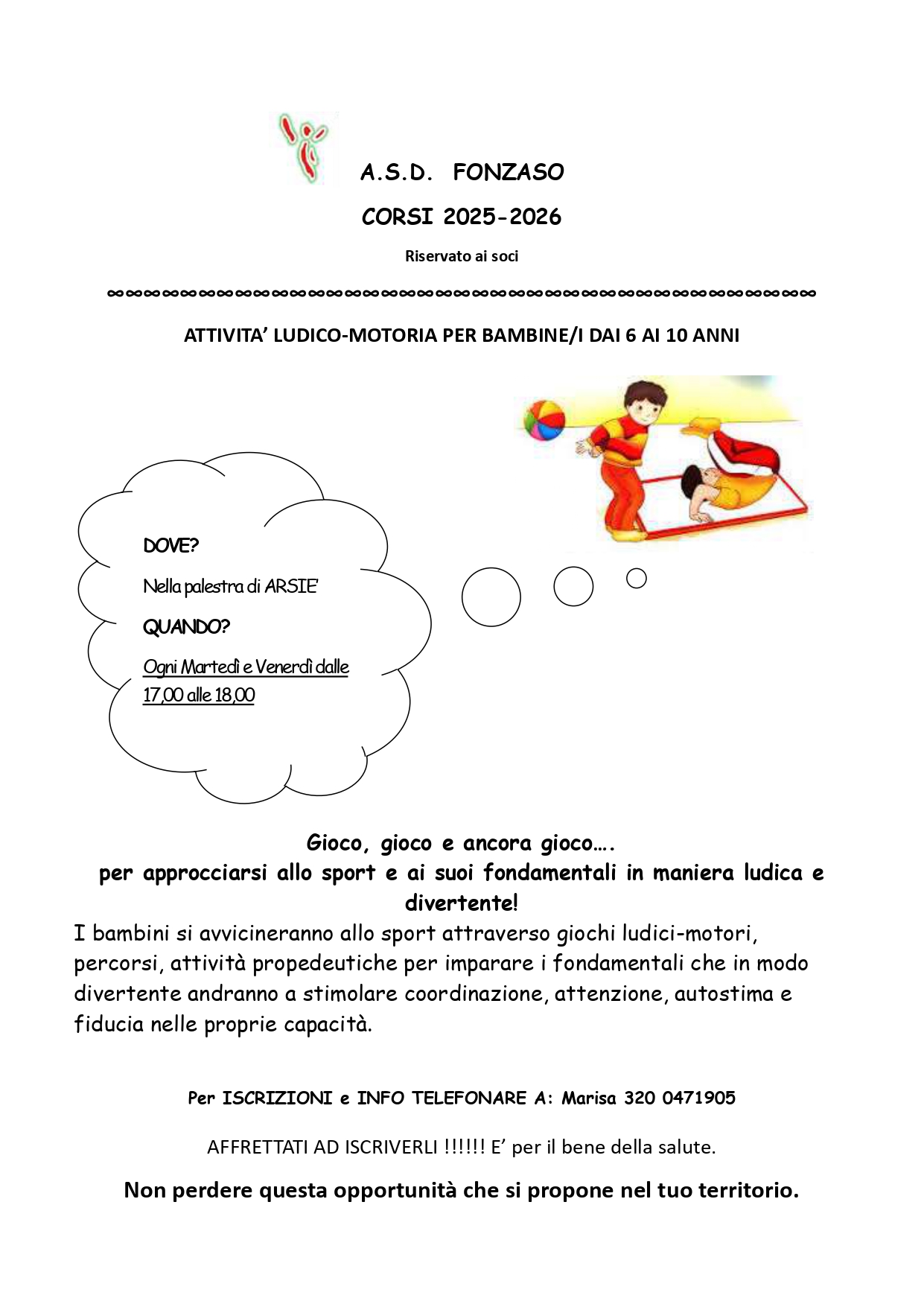 Locandina Ludico Arsi